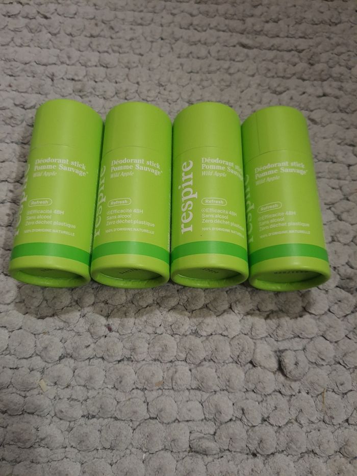 Lot de déodorants stick Respire - photo numéro 3