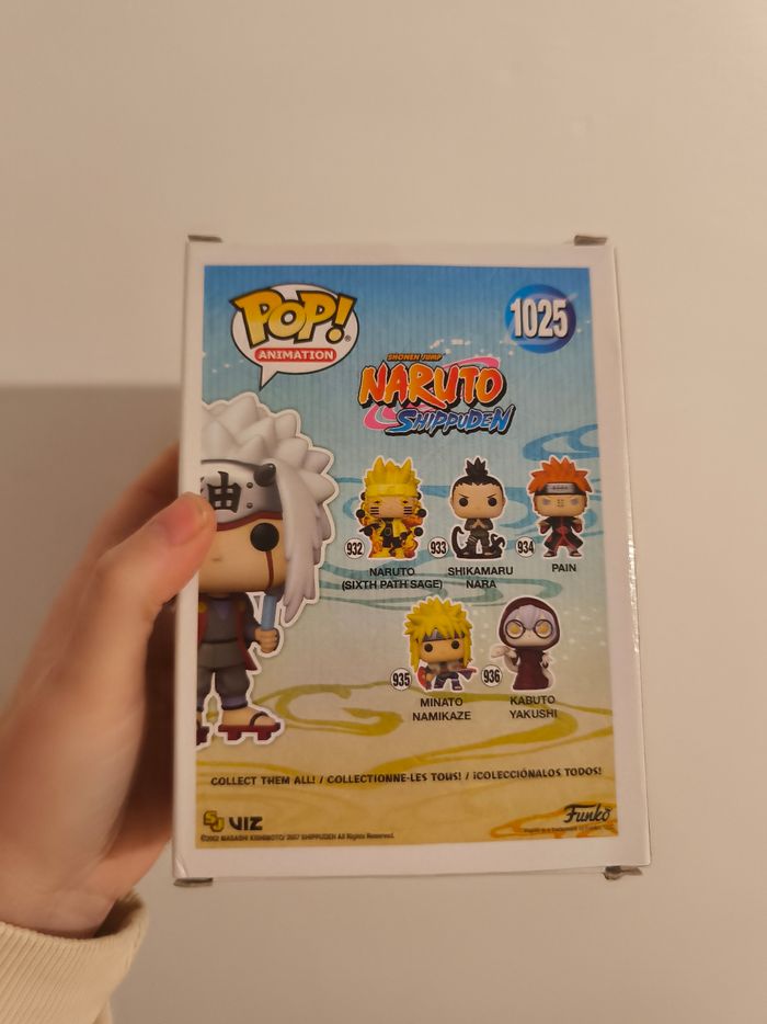 Funko pop figurine Naruto Shippuden jiraiya 1025 - photo numéro 3