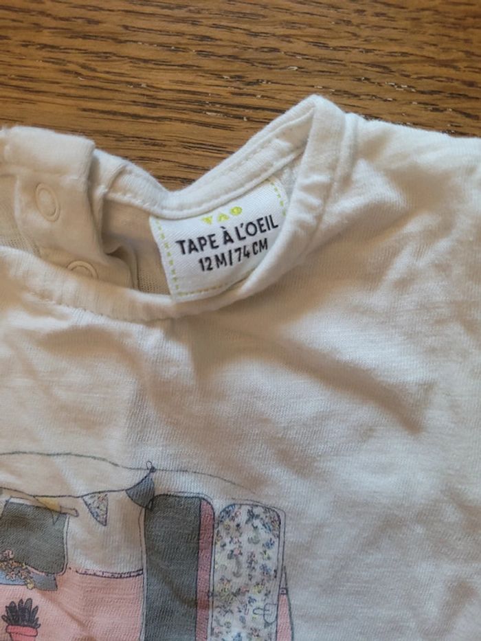 T-shirt 12 mois - photo numéro 2