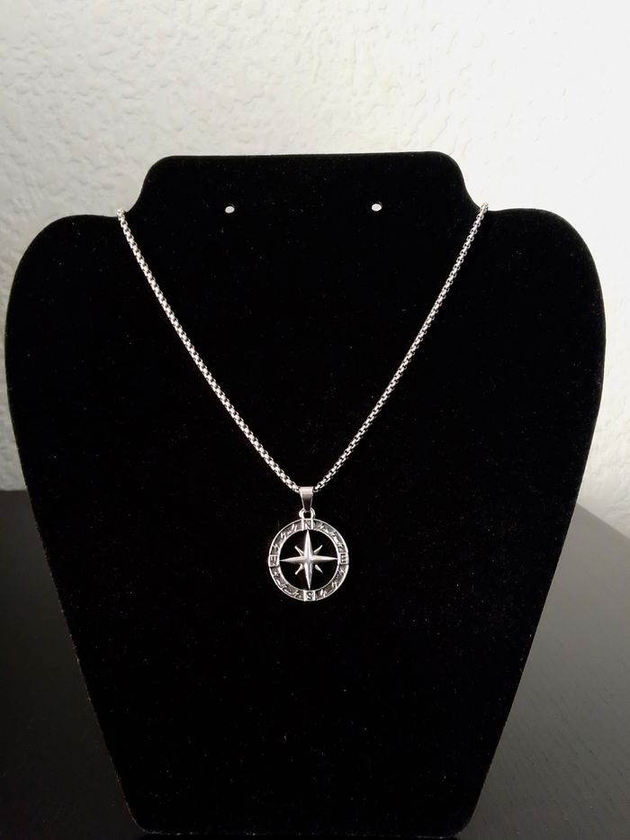 Chaîne + pendentif viking - photo numéro 4