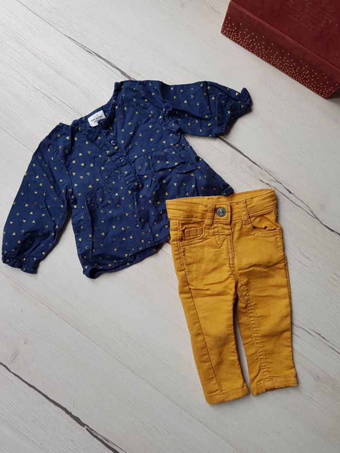 Ensemble tao fille hiver 3mois