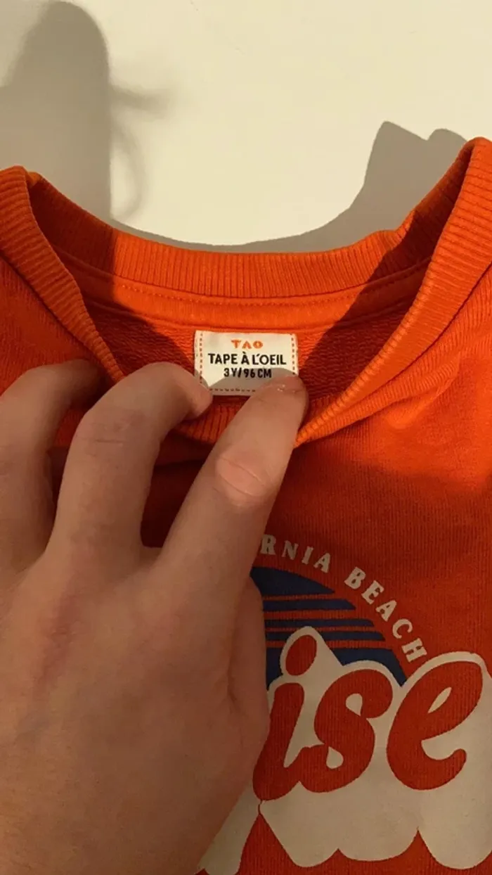 Sweat taille 3 ans - photo numéro 3