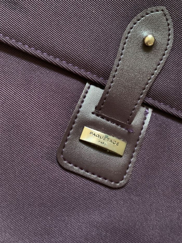 Sacoche mauve paquetage - photo numéro 2