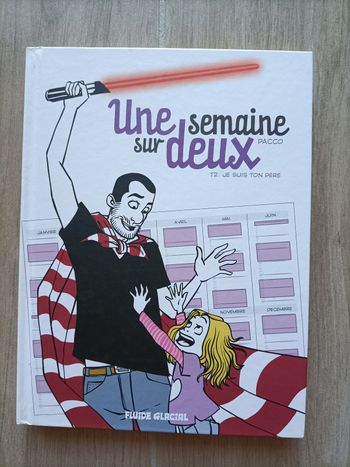 Livre BD Une semaine sur deux Pacco Tome 2 je suis ton père Fluide Glacial neuf
