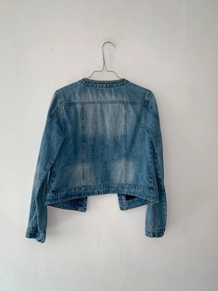 Veste en jeans bleu femme taille 40 - photo numéro 6
