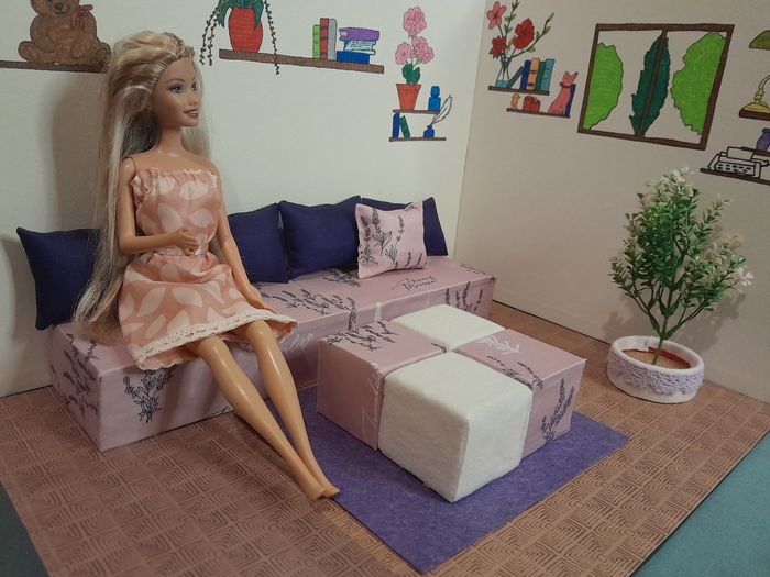 canapé barbie