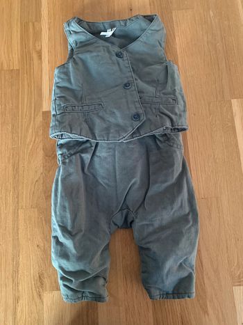 Ensemble gilet + pantalon Orchestra 3 mois - 60 cm