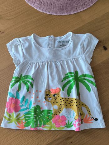 T-shirt mc fille orchestra 2 ans