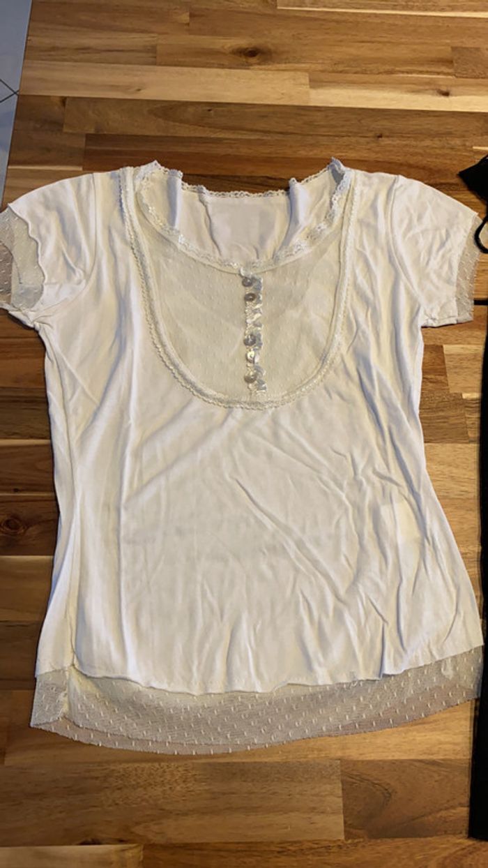 Lot de 2 t-shirt habillés - photo numéro 2