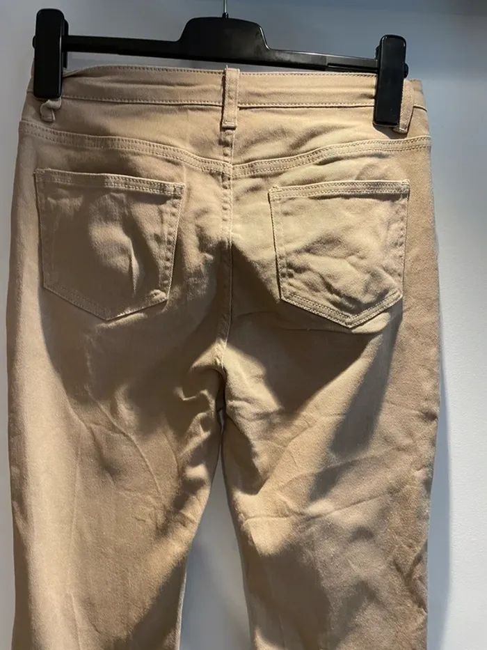 Jean patte d éléphant beige taille M -38 SHEIN très bon état - photo numéro 5