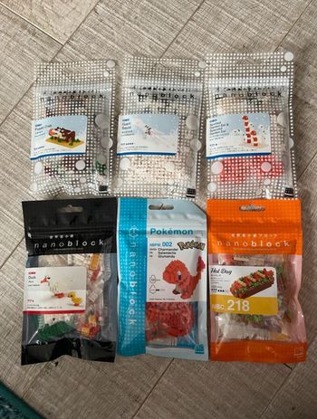 Lot de Nanoblock neufs - Pokémon / animaux