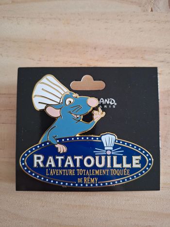 Pin's Disney Ratatouille L'Aventure Totalement Toquée de Rémy - Disneyland Paris