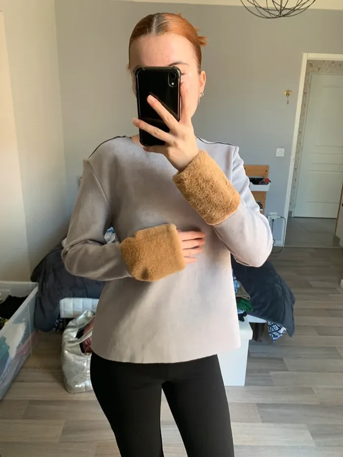 Blouse manches longues avec manchette - photo numéro 2