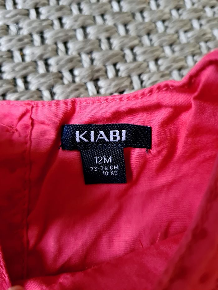 Robe légère rose fuchsia - 12 mois - photo numéro 8