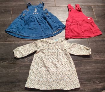 Lot robes 6 mois