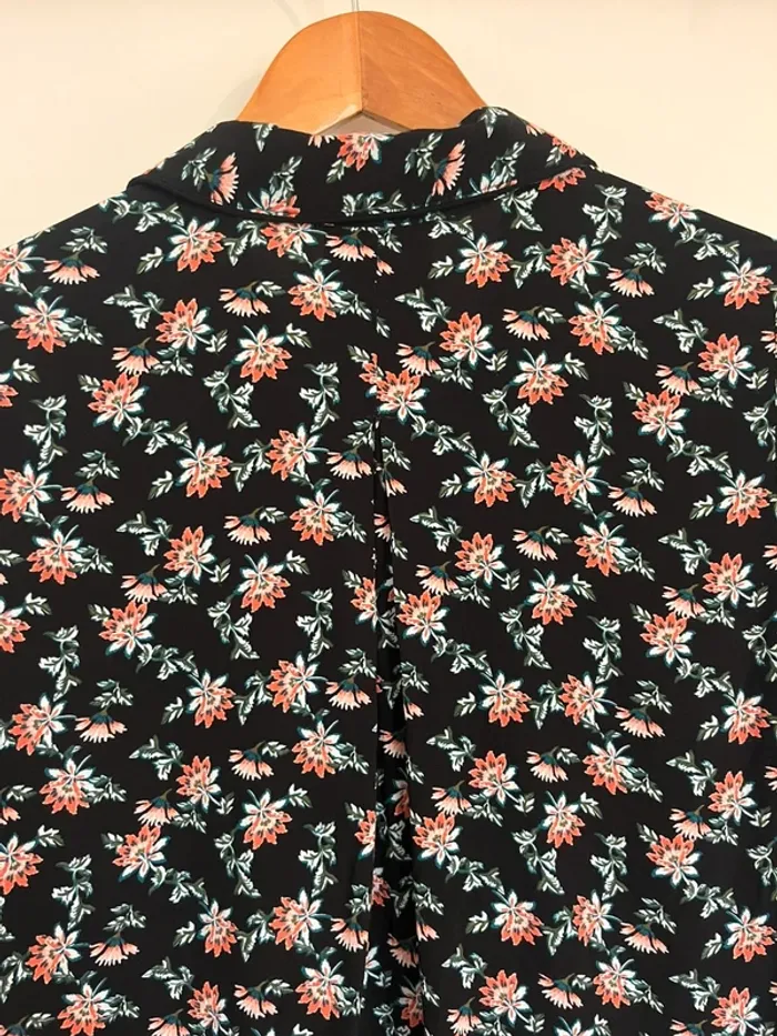 Chemisier fleurie Promod - taille XS - photo numéro 5