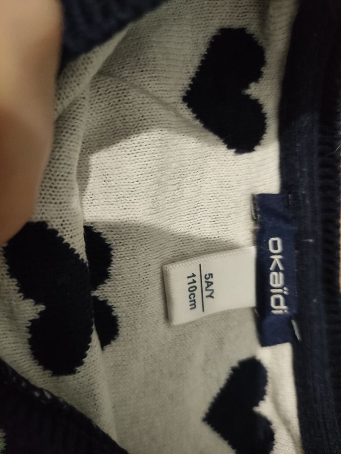 Pull léger avec coeurs - photo numéro 2