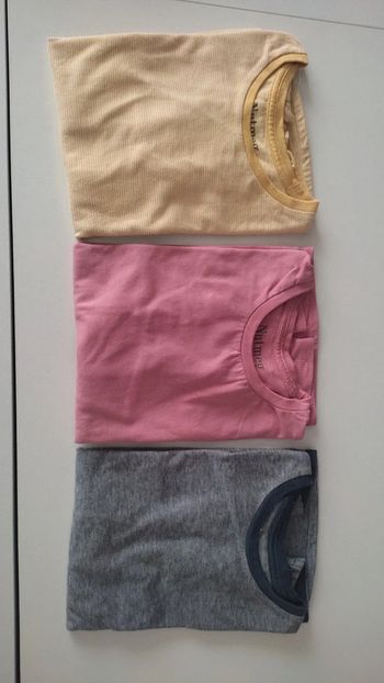 Lot de 3 t-shirts ML Nutmeg T.5-6 A