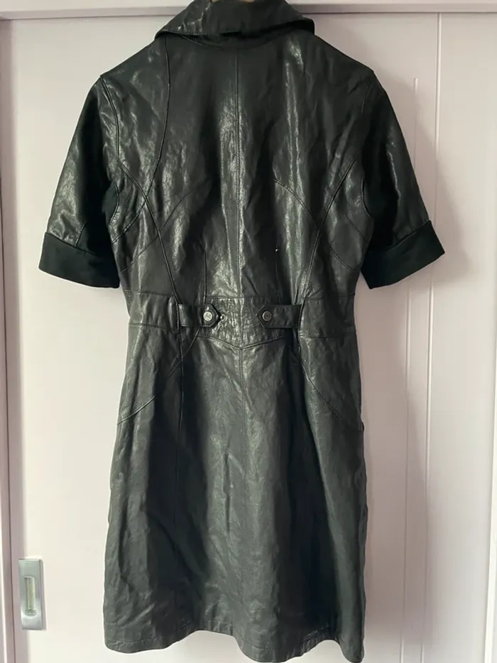 Robe cuir noire Arma 42 - photo numéro 6