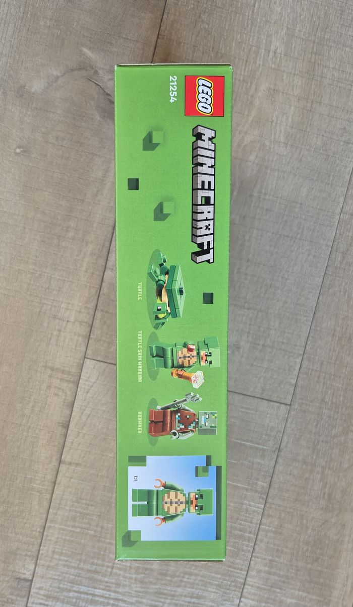 LEGO 21254 Minecraft La Maison de la Plage de la Tortue Neuf Scellé - photo numéro 2