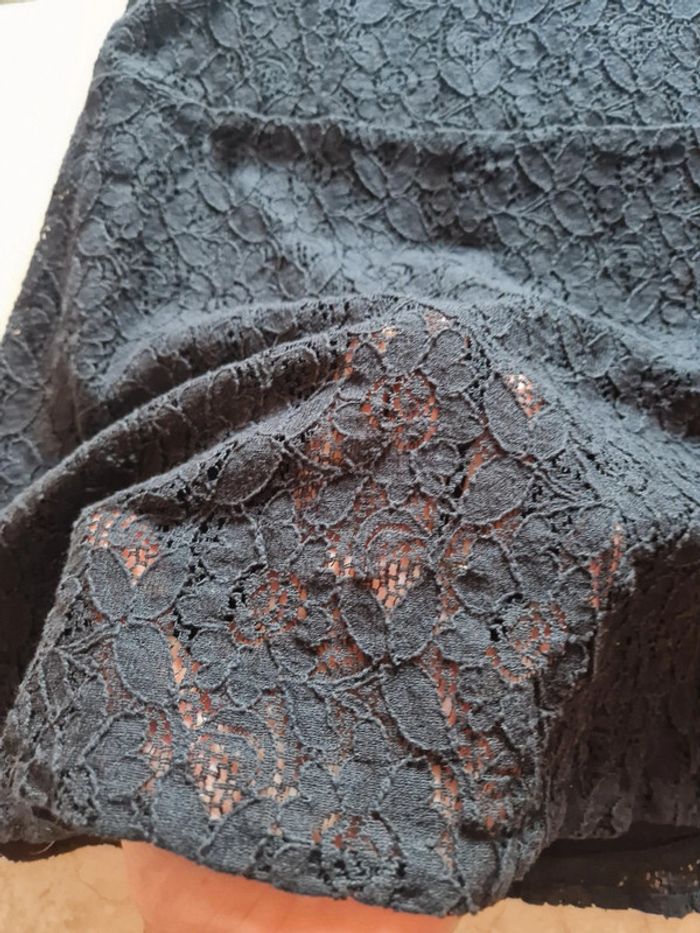 Robe noir dentelle mango - photo numéro 4