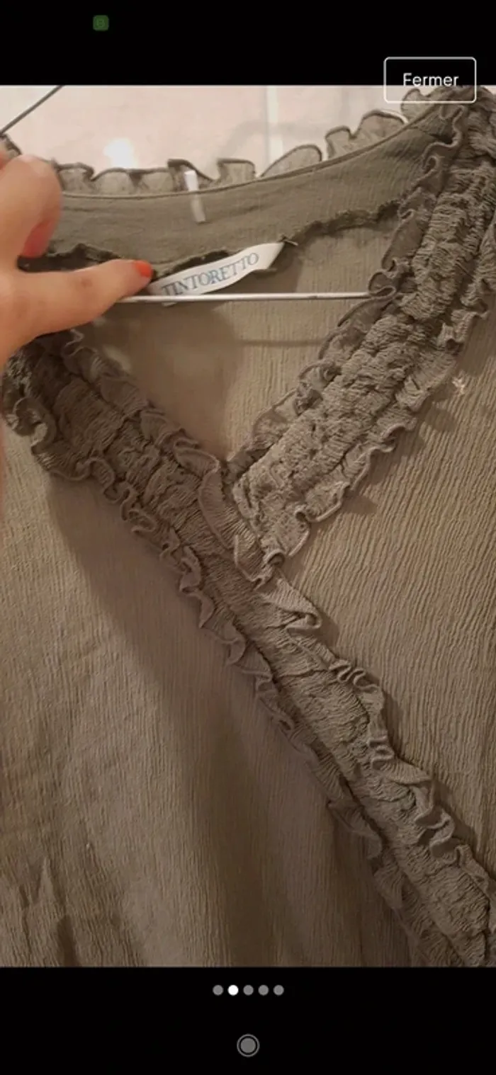 Top gris XS Tintoretto - photo numéro 2