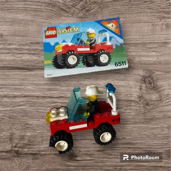 Lego system 6511 la voiture de pompier jeep