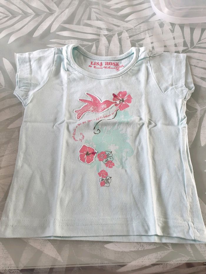 Tee-shirt lisa rose de Z 2 ans