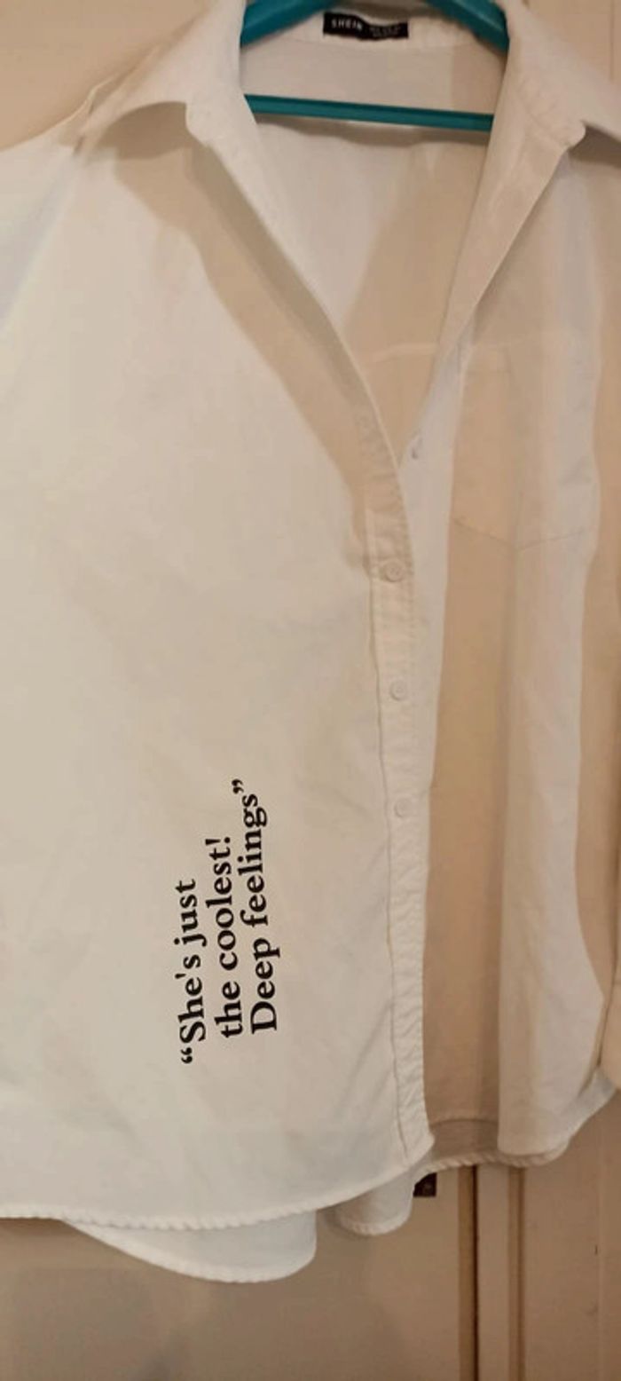 Chemise blanche taille M - photo numéro 3