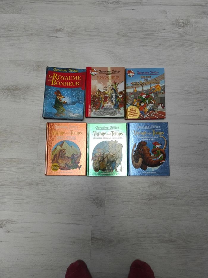 Lot livres Geronimo stilton