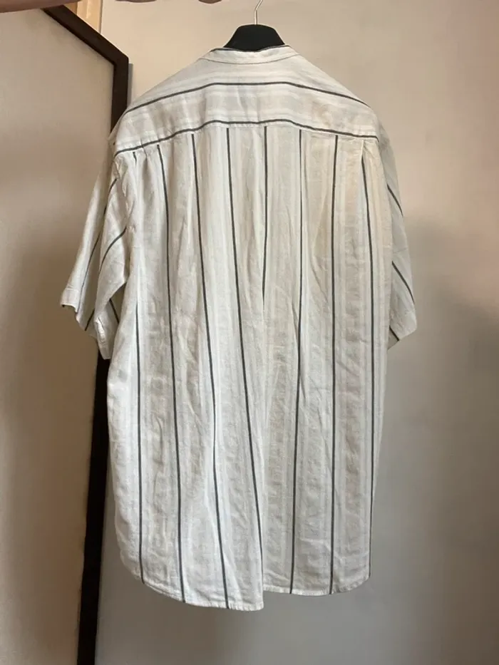 Chemise homme à manches courtes – Rayures verticales - photo numéro 2