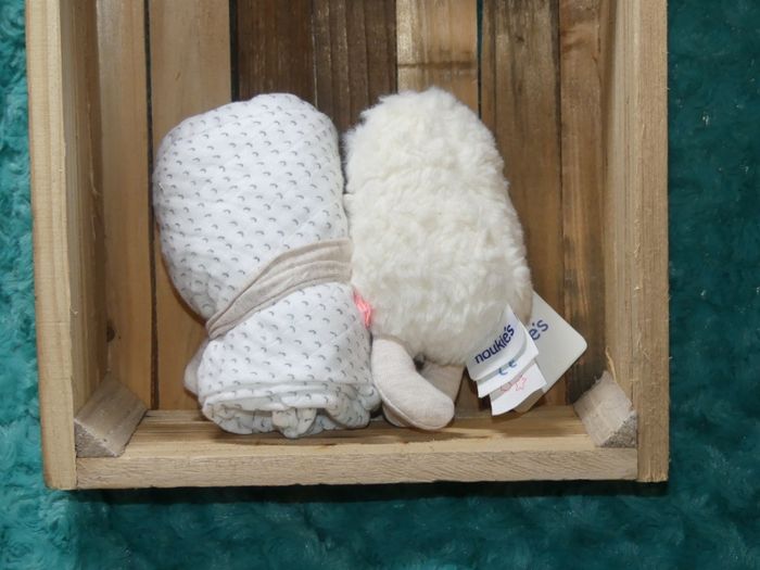 Doudou paresseux Moris couverture lange Noukie's 🦥Neuf - photo numéro 4
