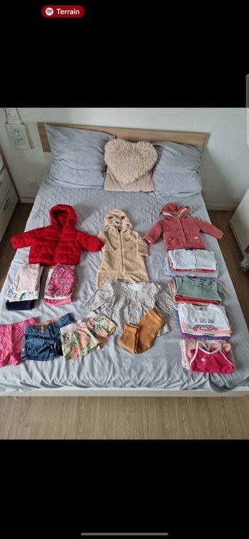 Lot fille 12-18  mois