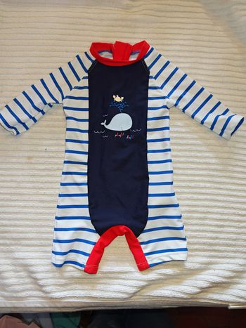 Maillot de bain sergent major 9 mois