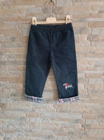 Pantalon marine Sans marque 24M