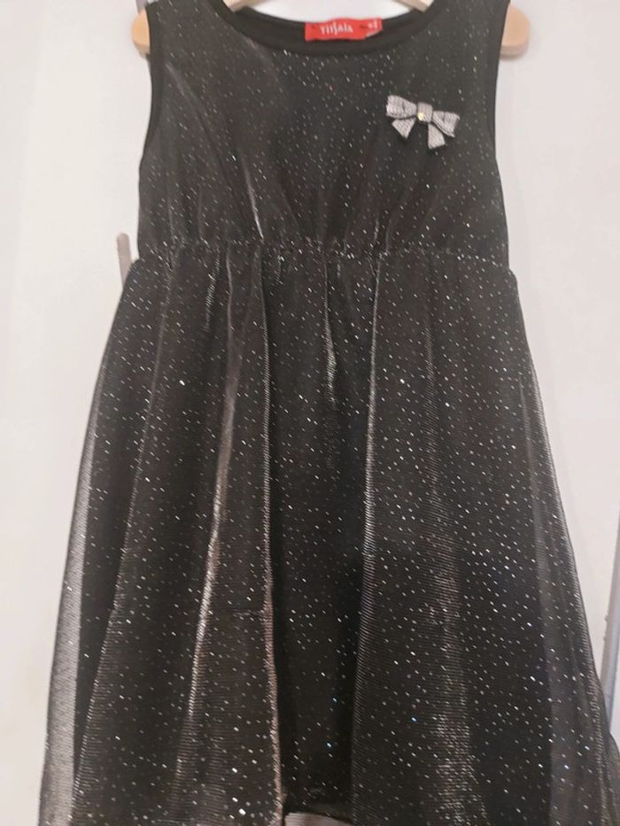 Robe noire paillettes 4 ans - photo numéro 2