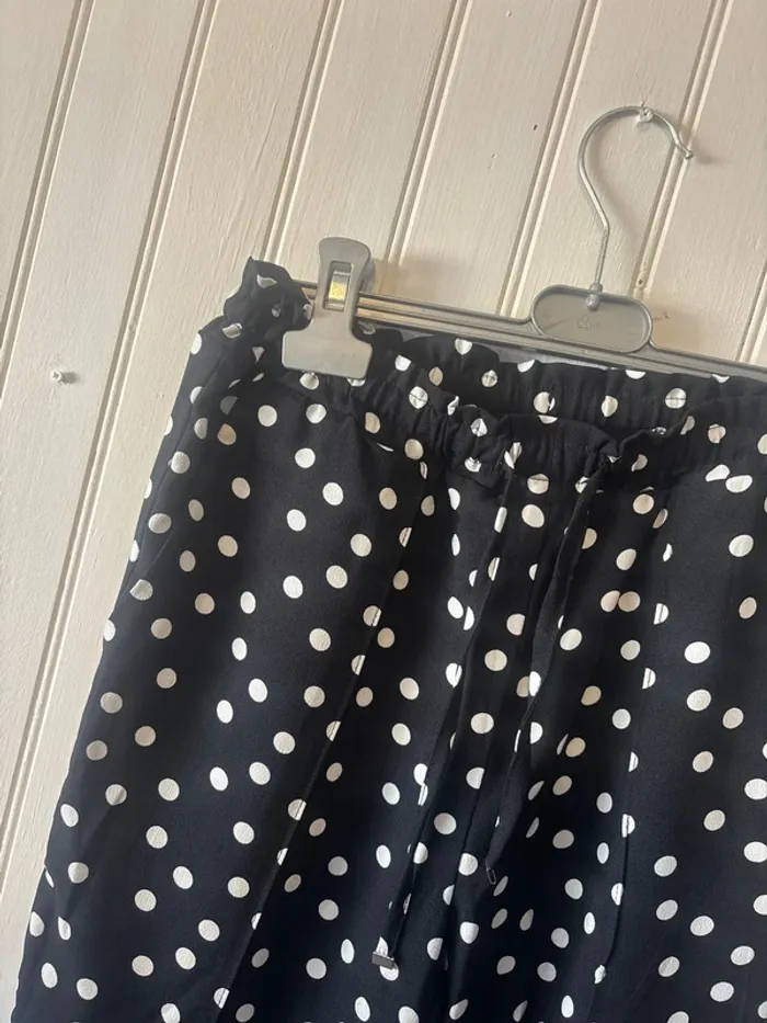 Pantalon fluide à pois - photo numéro 2