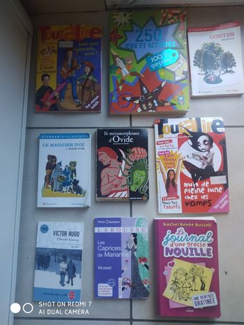 Lot de 9  livres pour enfant