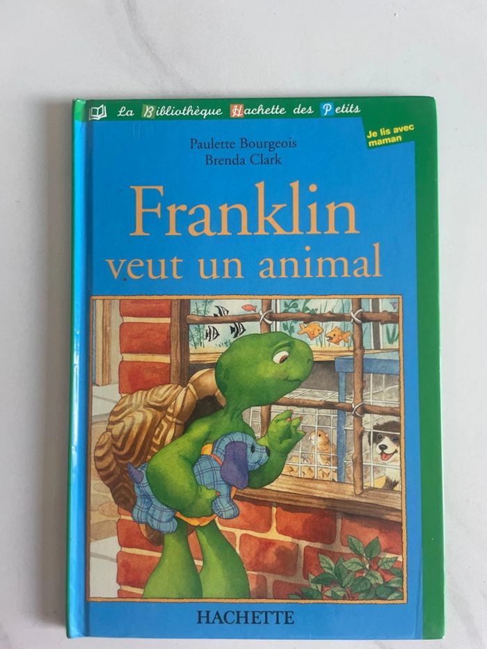 Livre Franklin veut un animal