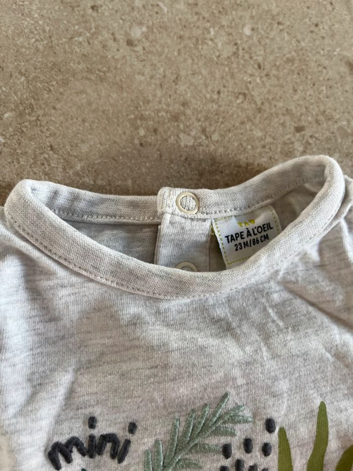 2 tee shirts tape à l'œil garçon - photo numéro 3