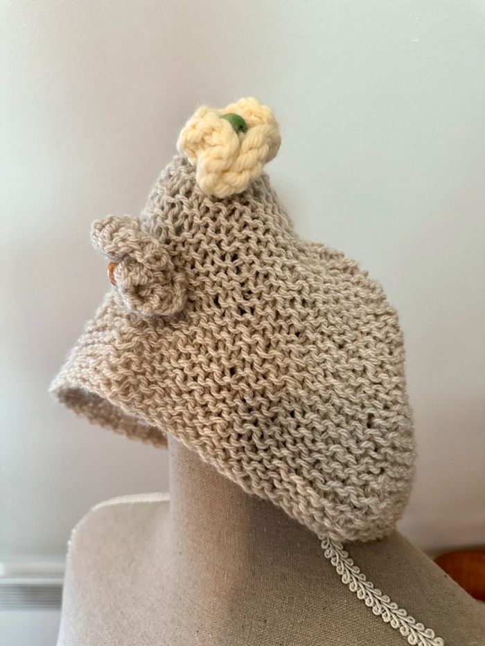 🍁 Bonnet gris fait main 🍁 - photo numéro 2