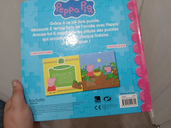 Livre puzzle peppa pig - photo numéro 8