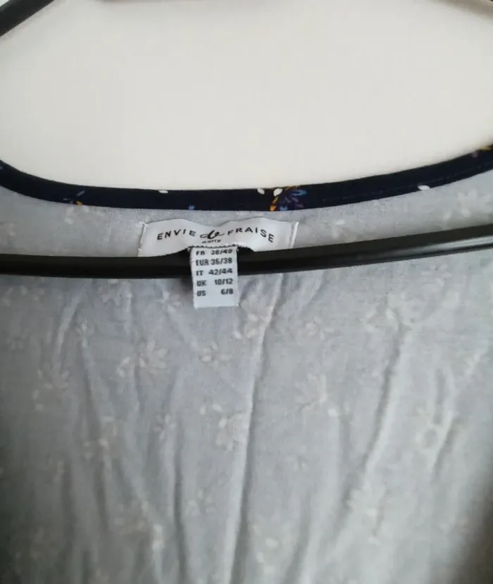 Haut t-shirt allaitement envie de fraise taille 38/40 neuf - photo numéro 2