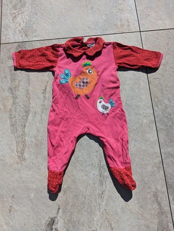 pyjama coton printemps été bébé fille Verbaudet 9 mois