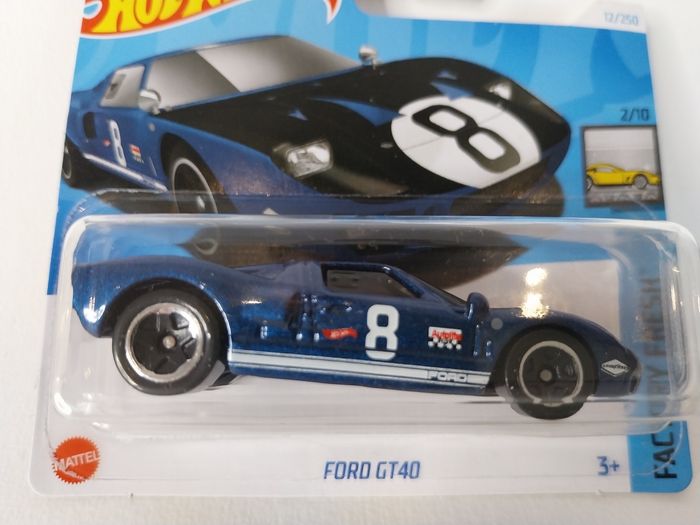 Hot Wheels Ford GT 40 Eight Ball 2024 - photo numéro 3