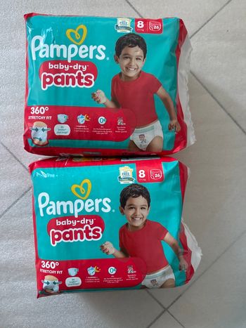 Pampers taille 8 /26x2