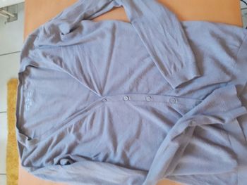 Gilet taupe taille 0 galeries lafayette