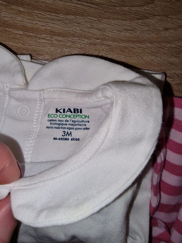 Lot de 7 tshirt 3 mois - photo numéro 3