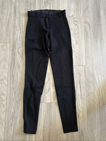 Pantalon taille haute noir Fouganza T38 M