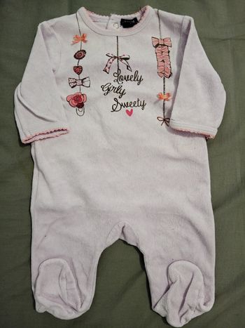 Pyjama "lovely girly sweety" _ 3 mois